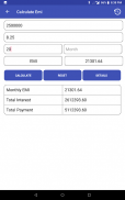 EMI Calculator - Loan & Bankin screenshot 0