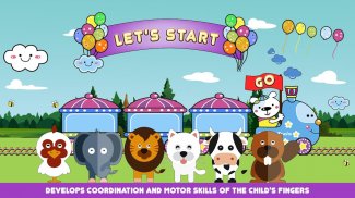 Паровозик - развивающая игра для детей и малышей screenshot 6
