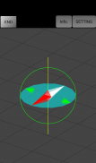 3D Compass Gyroscope★ジャイロコンパス screenshot 4