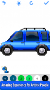 Cars Pixel Art Color by Number screenshot 0