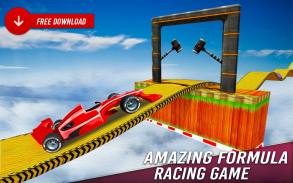 سيارة الفورمولا سباق حيلة- لعبة المسارات المستحيلة screenshot 5