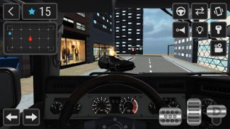 Conducir Coche Policía Sim screenshot 0