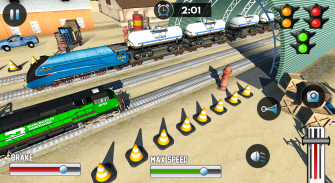 Tank Oil Train Simulator Game screenshot 2