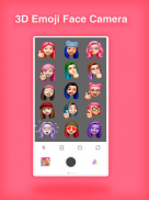 3D Emoji Face Camera - Filter For Tik Tok Emoji screenshot 0
