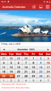 Australia Calendar 2020 screenshot 5