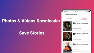 Story saver, Video downloader screenshot 1