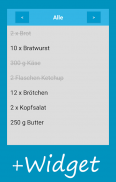 Einfacher Einkaufszettel screenshot 1