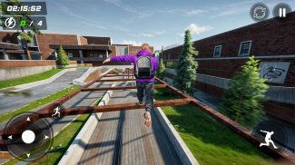 Going Up Rooftop Parkour Games screenshot 0