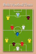 Football Squad Builder:  Strategy, Tactic, Lineup screenshot 4