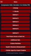 Compression Ratio Calculator 2 & 4 Stroke PRO screenshot 6