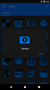 Blue and Black Icon Pack screenshot 10