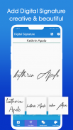 Signature Maker - Ersteller digitaler Signaturen screenshot 3