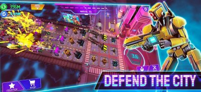 Cyber Fusion Idle Merge Defend screenshot 7