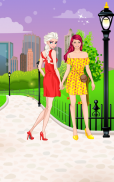 Lovely sisters dress up game screenshot 3