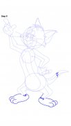 Draw Tom Cat and Jerry Mouse screenshot 2