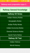 Railway exam preparation apps 2017-18 screenshot 1