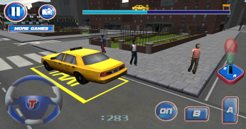 3D Taxi Driver Simulator screenshot 3