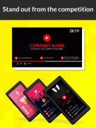 Video Business Card Maker, Personal Branding App screenshot 1