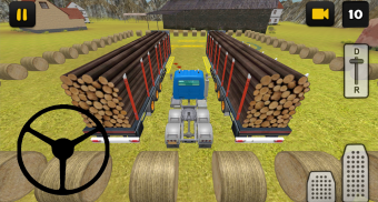 Log Truck Simulator 3D: Trailer Parking screenshot 1