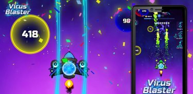 Virus Blaster - Number Balls Shooting game screenshot 7