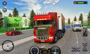 Euro Truck Driving Simulator Transport Truck Games screenshot 19