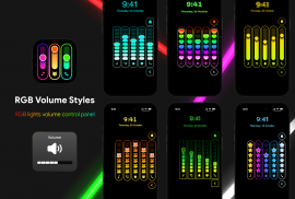 Neon LED Volume - Volume Style screenshot 2