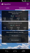 AguaZero y Temperaturas España screenshot 1