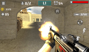 Pistola Assalto Guerra Atirar screenshot 0