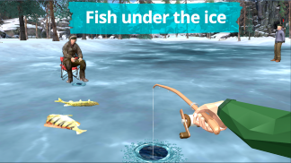 Fishing in the Winter. Lakes. screenshot 0