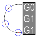 CNC Hålcirkel Icon