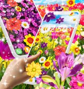 Flowers live wallpaper screenshot 0