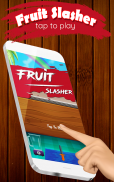 Fruit Slasher Mania: Fruit Cutting Dart Games screenshot 1
