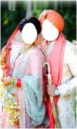 Couple Punjabi Wedding Frames screenshot 5