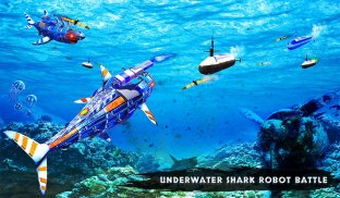 US Police Robot Shark Submarine Transform screenshot 1