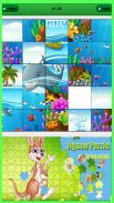 Jigsaw Puzzle: animales de dibujos animados screenshot 10