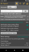 Flypool Monitor & Notification - (3rd App) screenshot 1