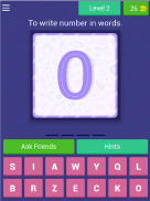 Numbers spelling test screenshot 13