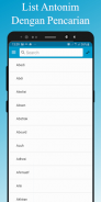 Kamus Sinonim & Antonim Kata screenshot 4