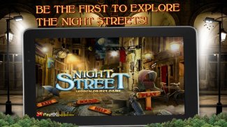 Free New Hidden Object Games Free New Night Street screenshot 0