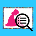 2D Image Detail Search Icon