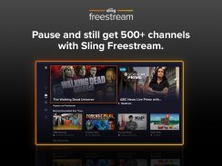 Sling TV: Live TV + Freestream screenshot 2