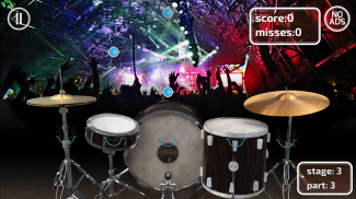 Real Drums Permainan screenshot 1