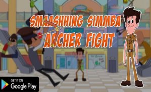 New Smashing Simba Archery Fighting Game screenshot 1