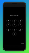 Iphone Lock Screen with 6 Digit Password screenshot 0