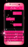 Pink and Black Free Keyboard screenshot 2