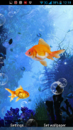 Gold Fish Live Wallpaper screenshot 1