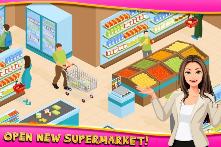 Cash Register Supermarket Manager 1 3 Download Android Apk Aptoide - roblox working at a pizza place the cashier juniors