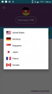 Germany VPN -Free VPN Canada, France, USA screenshot 1
