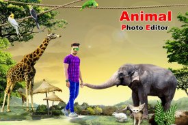 Animal Photo Editor - Frames screenshot 1