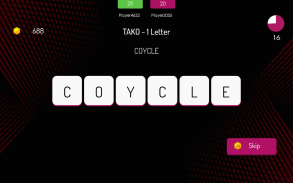 TAKO - A Different Multiplayer Word Search Game screenshot 11